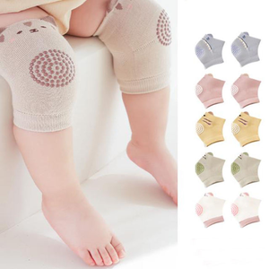 สนับเข่าแบบยืดหยุ่นสำหรับเด็ก0-<span class=keywords><strong>3</strong></span>ปีถุงเท้าผ้าฝ้ายนุ่มป้องกันเข่าสำหรับเด็กคลาน - Product Image 3