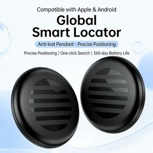 E02 Compatible con iOS, rastreador GPS inteligente, llavero de plástico, etiqueta para mascotas, perros, billeteras, objetos perdidos, litio 1. El más vendido. - Product Image 1