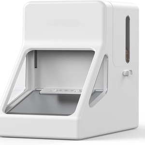 Comedero Automático para Mascotas con Control por Aplicación WiFi, Identificación por Chip RFID Inteligente de 4L, para Familias con Múltiples Mascotas, Fuente de Alimentación Dual - Product Image 1