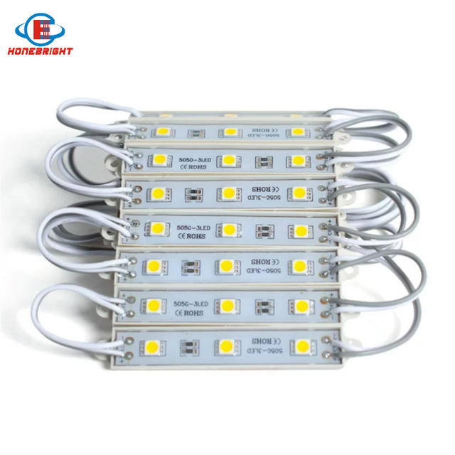Honebright LED Modules 12V DC 1.5W IP65 Outdoor SMD Module SMD2835/5054/5730 Chips Dimmable Cold White for Light Box Signage