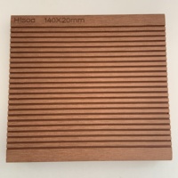 Revêtement de terrasse extérieur moderne anti-UV en WPC, 18 mm, composite bois-plastique, imperméable, solide, carré