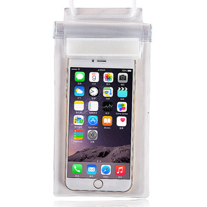 Étui de téléphone étanche 10,5x21 cm avec bandoulière arquée pour la plongée, la natation, les sources chaudes, sac unisexe en PVC - Product Image 5