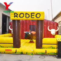 Taureau mécanique gonflable de gros pour jeux de rodéo, Toro Mecanico