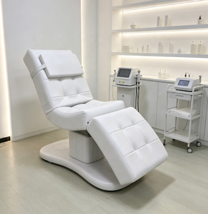 Nouveau Lit de Soin Facial 2026 pour Salon de Beauté et Spa, Chaise de Massage Électrique à 3 Moteurs en Cuir PU avec Mécanisme de Levage pour Extensions de Cils - Product Image 2