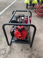Pompe à eau diesel 2-3 pouces, moteur 178F/186F, haute pression, auto-amorçante, corps en aluminium pour l'irrigation et la lutte contre les incendies.