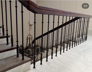 Balaustres Decorativos de Hierro Forjado para Escaleras, Balaustres Metálicos para Barandillas de Escaleras Interiores y Exteriores, Proyectos de Construcción de Viviendas - Product Image 3