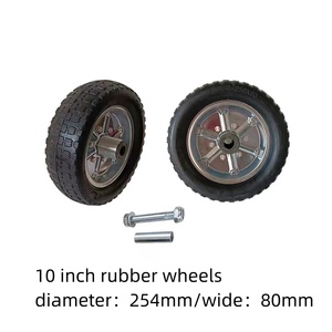 Fold <span class=keywords><strong>Jockey</strong></span> Wheel Trailer Jack Caster 254 mm 10 pulgadas 2000 Lbs - Product Image 6