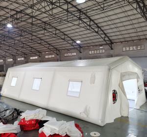 Tienda médica inflable impermeable portátil para exteriores, tienda de campaña personalizada para alivio de desastres, refugio para refugiados, residencia temporal a la venta - Product Image 4