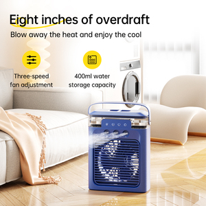Mini refroidisseur chauffage humidificateur ventilateur air refroidisseur d'eau ventilateur de glace climatiseurs portables Mini ventilateurs rechargeables - Product Image 4
