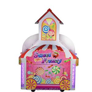 High Quality <b>Sweet</b> Crazy Children Coin Operated Candy <b>Vending</b> Sugar Gift Game <b>Machine</b> - Product Image 5