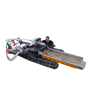 REAL Portable 6 Inch Gasoline Powered Pump &amp; Engine Gold Mining Machine Siphon <strong>Dredger</strong> 12m/h Capacity for River Gold Recovery - Product Image 4