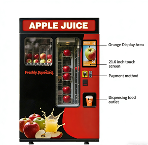 Machine à jus de pomme automatique, jus de pomme fraîchement pressé, fruits frais, approvisionnement direct d'usine, distributeur automatique de jus de pomme - Product Image 2