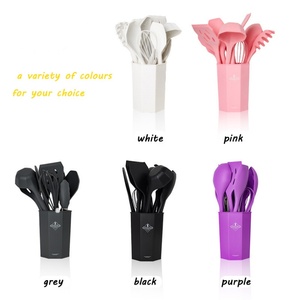 12-Piece High Quality Eco-Friendly Silicone Kitchen Utensil Set Cooking <b>Tool</b> Set for Home Kitchen Use - Product Image 6