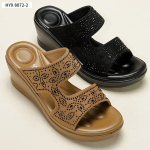 <span class=keywords><strong>Zapatillas</strong></span> <span class=keywords><strong>de</strong></span> <span class=keywords><strong>Ballet</strong></span> para Mujer Haifeini, Transpirables, con Plataforma, Punta Abierta, Decoración <span class=keywords><strong>de</strong></span> Cuentas, para Verano - Product Image 2