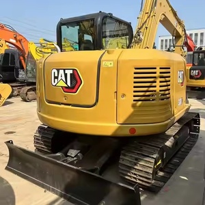 Excavadora de cadenas Cat 308E de alta rentabilidad, máquina compacta para construcción, paisajismo, cimentaciones y proyectos urbanos - Product Image 1