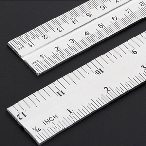 Règle industrielle avec bord biseauté, personnalisable OEM pour les gabarits <span class=keywords><strong>de</strong></span> découpe du verre - Product Image 6