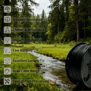 Printroo in ấn nhanh chóng chống nứt cao bóng mịn Filament Matte kết cấu UV lá chắn cường độ cao 3D in ấn ASA Filament - Product Image 6