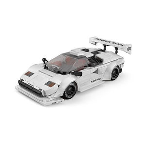 PB PB8845 Mini Coche Deportivo, Rompecabezas de Bloques de Construcción, Juguete de Bloques de Construcción MOC, Modelo para Armar, Regalo de Navidad - Product Image 1