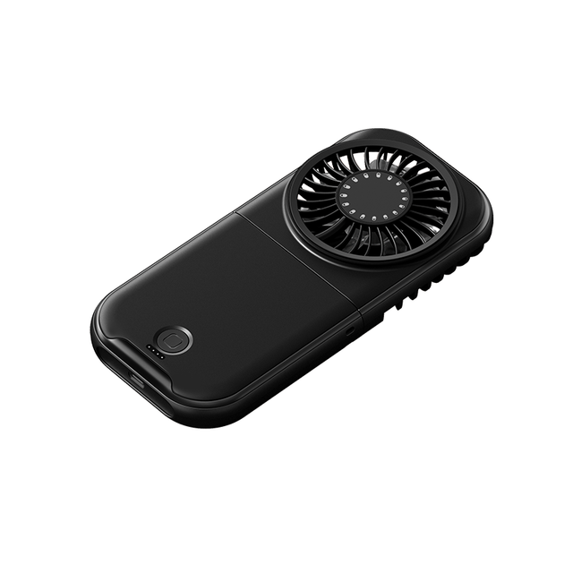 2026 New Trending Handheld Small Portable Fan Control High Speed Mini Fan USB Charging Wearable Foldable 1 Year Warranty
