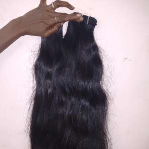 Cheveux bruts indiens à cuticule alignée. Vente en gros en usine en Inde 100% extensions de cheveux indiens vierges - Product Image 1