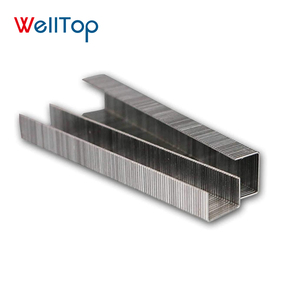 19.002 WELLTOP Grapas neumáticas <span class=keywords><strong>de</strong></span> alta calidad en stock para tapicería, clavos <span class=keywords><strong>de</strong></span> hierro para madera - Product Image 1