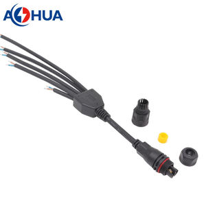 AOHUA da 1 a 2 3 <span class=keywords><strong>4</strong></span> impermeabile Y <span class=keywords><strong>tipo</strong></span> M12 M14 M15 M16 M20 impermeabile 2 3 pin splitter filo - Product Image 4