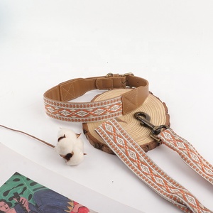 Collar ajustable para perros Cojín de cuero acolchado suave Collares para mascotas para perros pequeños, medianos o grandes - Product Image 5