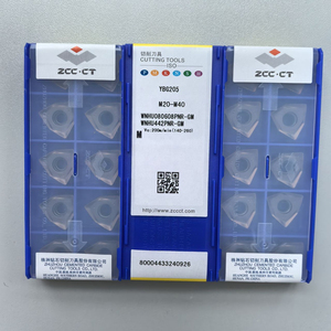 Insertos de Carburo de Tungsteno Originales WNHU080608PNR-GM YBG205 para Herramienta de Torneado CNC, Cortador de Torno, Recubiertos para Piezas de Acero Inoxidable - Product Image 4