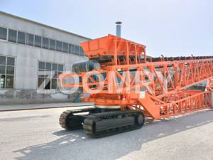 Apilador de cinta transportadora telescópica móvil para patio agregado de fabricación china - Product Image 5