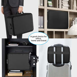 Nhà Máy Tùy Chỉnh EVA Vỏ Cứng Trường Hợp Chống Cháy Tài Liệu Trường Hợp Gia Đình Nâng Cấp Nhiệt Cách Điện Tài Liệu Chống Cháy Tổ Chức Túi - Product Image 4