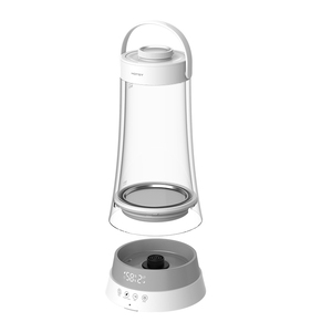Hotsy nuevo estilo coreano 3L desinfectante humidificador eléctrico de vidrio tanque humidificador de vapor niebla cálida humedad hogar dormitorio Hotel - Product Image 4