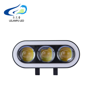 LELANPU Faros Auxiliares para Motocicleta, Bombillas LED para Moto, Faro Delantero, Luz Antiniebla para Auto, Foco LED para Motocicleta con Ventilador <span class=keywords><strong>de</strong></span> Refrigeración - Product Image 1