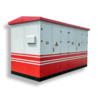 Poste de transformateurs triphasé compact préassemblé pour l'électrification des réseaux de distribution