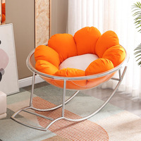 Fauteuil suspendu créatif en acrylique transparent, design américain, pour la maison, chaise bulle, panier suspendu, balançoire sphérique