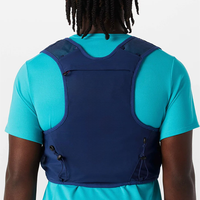 Gilet de course léger en nylon personnalisé avec logo d'usine, doublure en polyester imperméable, unisexe, pour la randonnée et le marathon