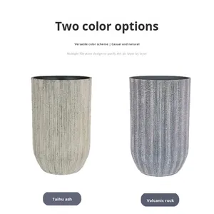 Vaso per Piante e Fiori Extra Large in Plastica Imitazione Pietra per Interni, Vendita all'Ingrosso del Produttore per Commercio Transfrontaliero - Product Image 3