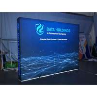Caja de luz LED de publicidad de doble cara directa de fábrica Pop-Up Seg para ferias comerciales interiores/exteriores Exposiciones Aluminio fácil