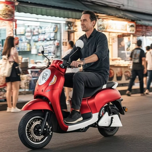 รถมอเตอร์ไซค์ไฟฟ้าอัจฉริยะระยะไกล Holladay รุ่นประหยัดพลังงาน  มอเตอร์ 1500 วัตต์ โครงอะลูมิเนียมอัลลอยด์ - Product Image 2