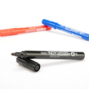 Ensemble de stylos marqueurs permanents résistants à l'eau à séchage rapide avec logo personnalisé - Product Image 1