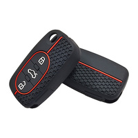 Étui de protection en silicone pour clé de voiture à 3 boutons, compatible avec Audi A2 A3 S3 A4 S4 A6 S6 RS6 A8 TT, accessoires de protection pour clé