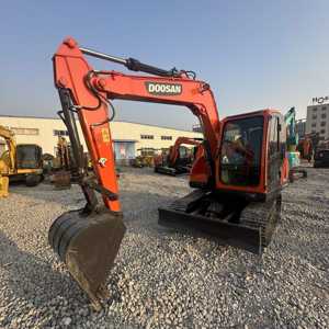 Excavadora Usada Doosan Dx75lc-9c, Máquina China Original Develon, Excavadora de Orugas, Maquinaria de Construcción, Motor Yanmar, Plc - Product Image 5