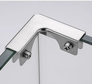 Glass Clamp Cross L-shaped T-shaped Shower Room Display Cabinet Combination Clip - Product Image 6
