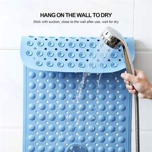 Chống Trượt Đá Tắm <span class=keywords><strong>Mat</strong></span> Nhanh Chóng Khô Tắm Chân Scrubber <span class=keywords><strong>Mat</strong></span> Máy Có Thể Giặt Bồn Tắm <span class=keywords><strong>Mat</strong></span> Cho Phòng Tắm - Product Image 2