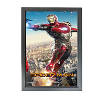 Cadre lumineux LED personnalisé pour affiche, enseigne publicitaire, boîtes lumineuses en aluminium avec taille personnalisée