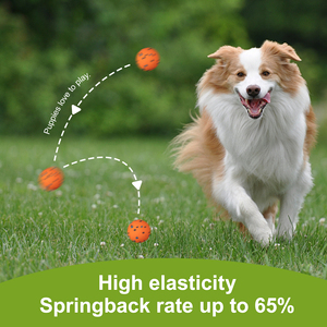 Hundezubehör Großhandel Leichter ETPU Hundeball Spielzeug für Aggressive Kauer Hüpfender Hundeball in Verschiedenen Größen Unzerstörbar für Spielzeug - Product Image 6