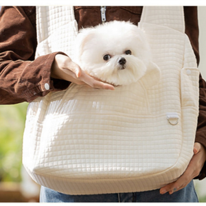 Tas Gendong Hewan Peliharaan Portabel Desain Baru Grosir Kustom dari Katun & Logam untuk Anjing dan Kucing Kecil - Product Image 4