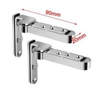Charnières de porte cachées, robustes, capacité de 70 kg, invisibles, axe 3D réglable, axe terrestre pour porte en bois
