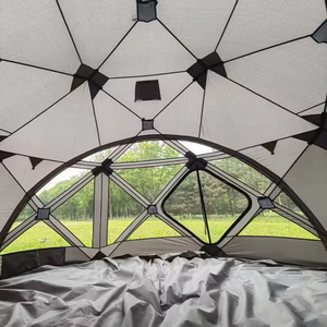 <span class=keywords><strong>2025</strong></span> nóng bán New stylish màu xanh lá cây pop-up cắm trại lều rộng rãi mùa hè Octagon lều với Oxford vải một phòng ngủ cấu trúc - Product Image 5