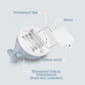 Juguetes de baño para bebés, superventas, <span class=keywords><strong>bañera</strong></span> de verano, juguetes para duchas, <span class=keywords><strong>ballena</strong></span> para niños, juguete de baño de agua pulverizada de inducción automática con luz - Product Image 6