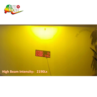 Projecteur LED tricolore de 2,0 pouces, lumière LED universelle 12V, kit de lentilles de projecteur LED, phare LED 60W